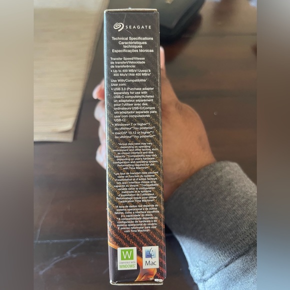 🖥️ Seagate Expansion external hard drive 500GB - Picture 3 of 4